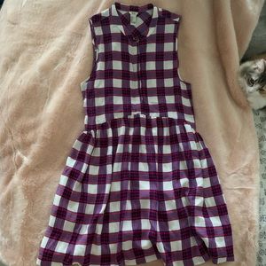 Forever 21 plaid skater girl dress
